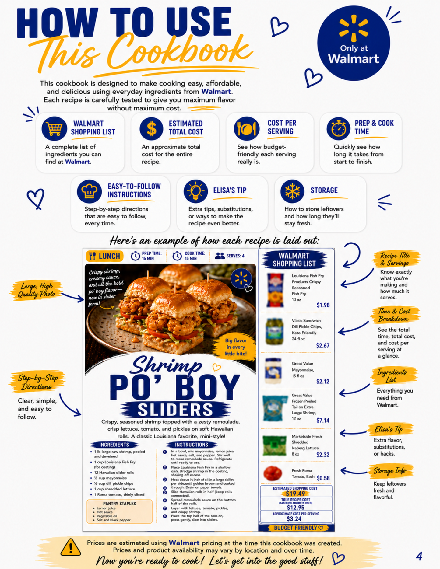 Walmart Meal Guide | 50 Easy & Affordable Recipes