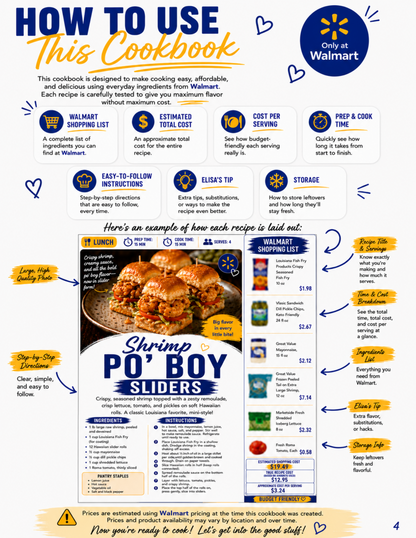 Walmart Meal Guide | 50 Easy & Affordable Recipes