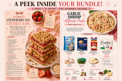 ALDI Meal Guide + Sweet Cravings Bundle | 20 Recipes